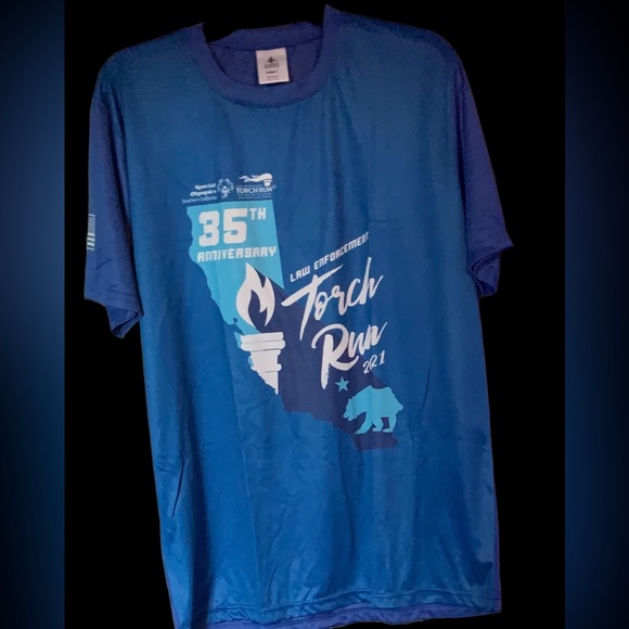 35TH Law Enforcement Torch Run t shirt
2021 Special Olympics - Picture 2 of 9